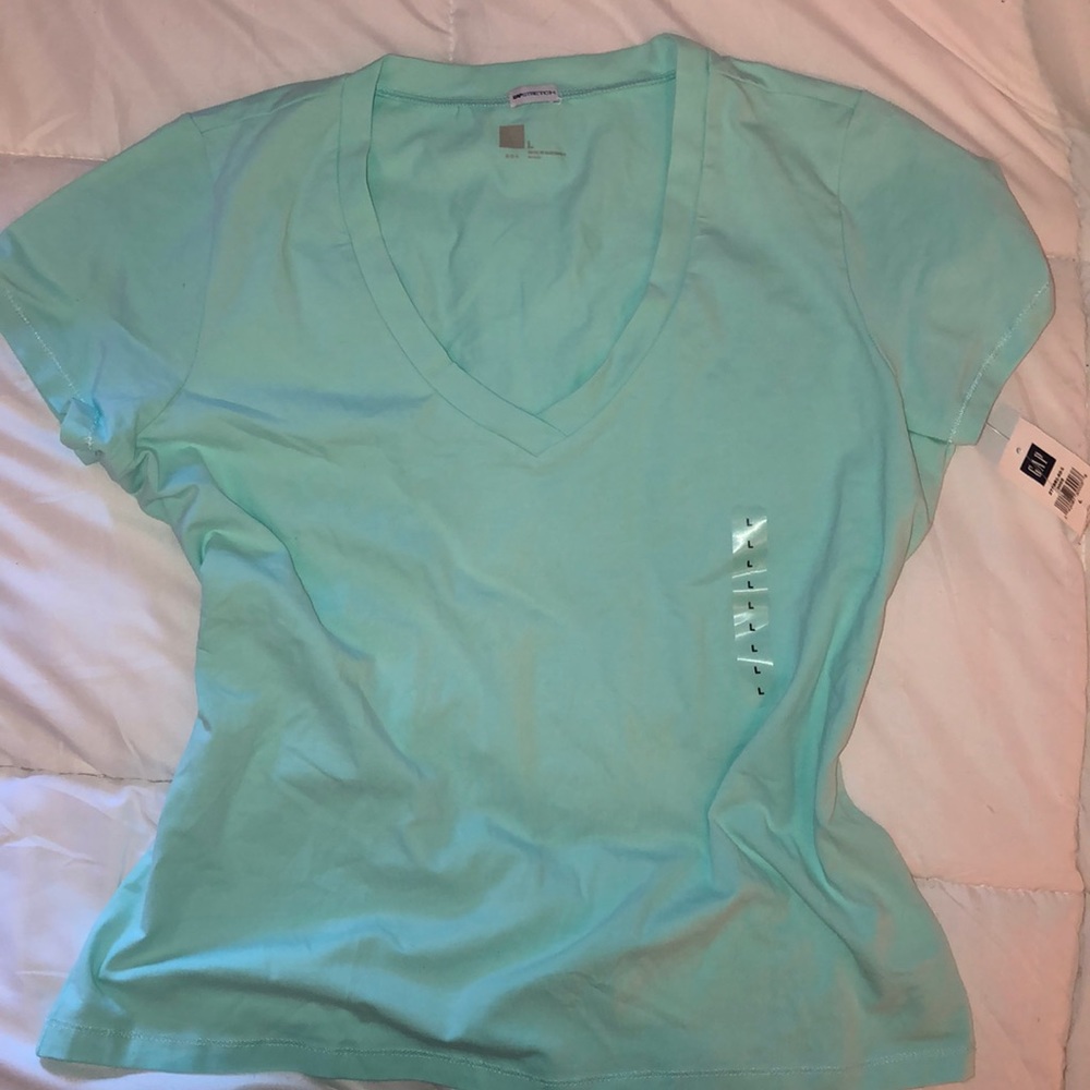 Gap Stretch Aqua top